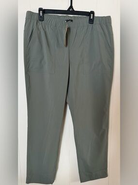 Women’s Casual Elastic-Waist Pants - Sage Green